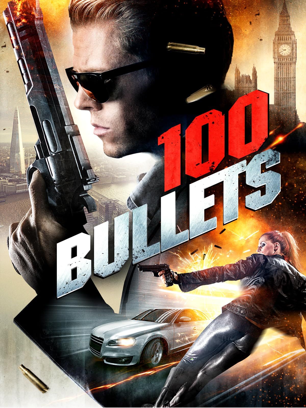 poster of 100 Bullets (2016) Hindi Dubbed Movie