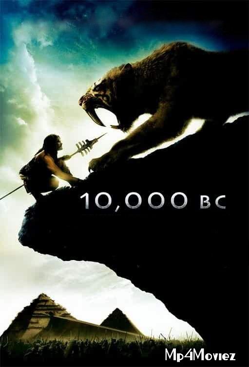 poster of 10000 BC 2008 Hindi Dubbed Full Movie