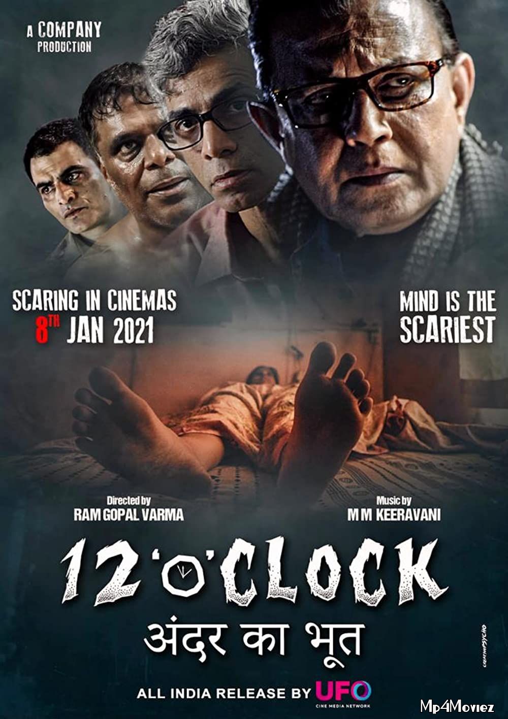 poster of 12 O Clock (2021) Hindi HDRip