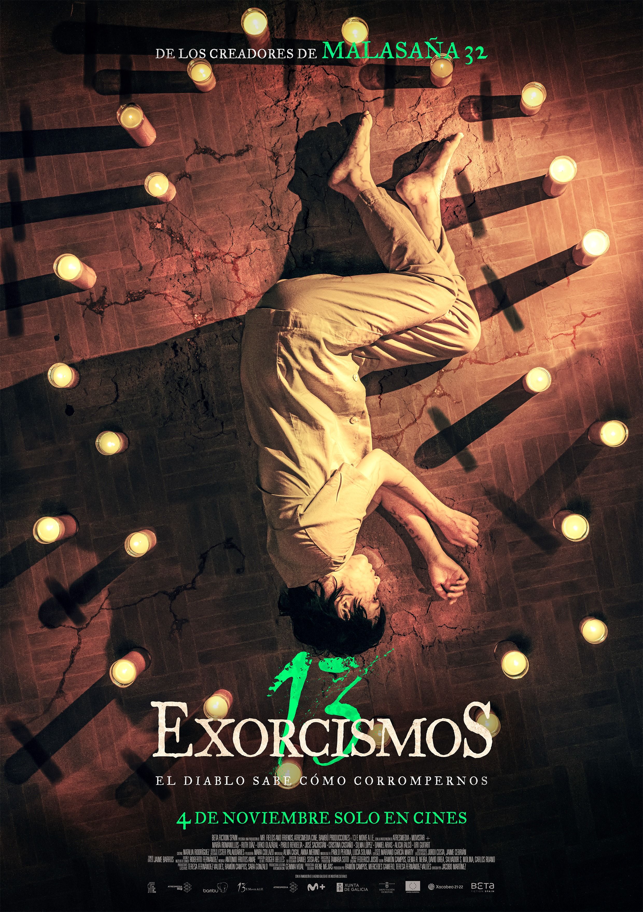 poster of 13 exorcismos (2022) Tamil Dubbed (Unofficial) CAMRip