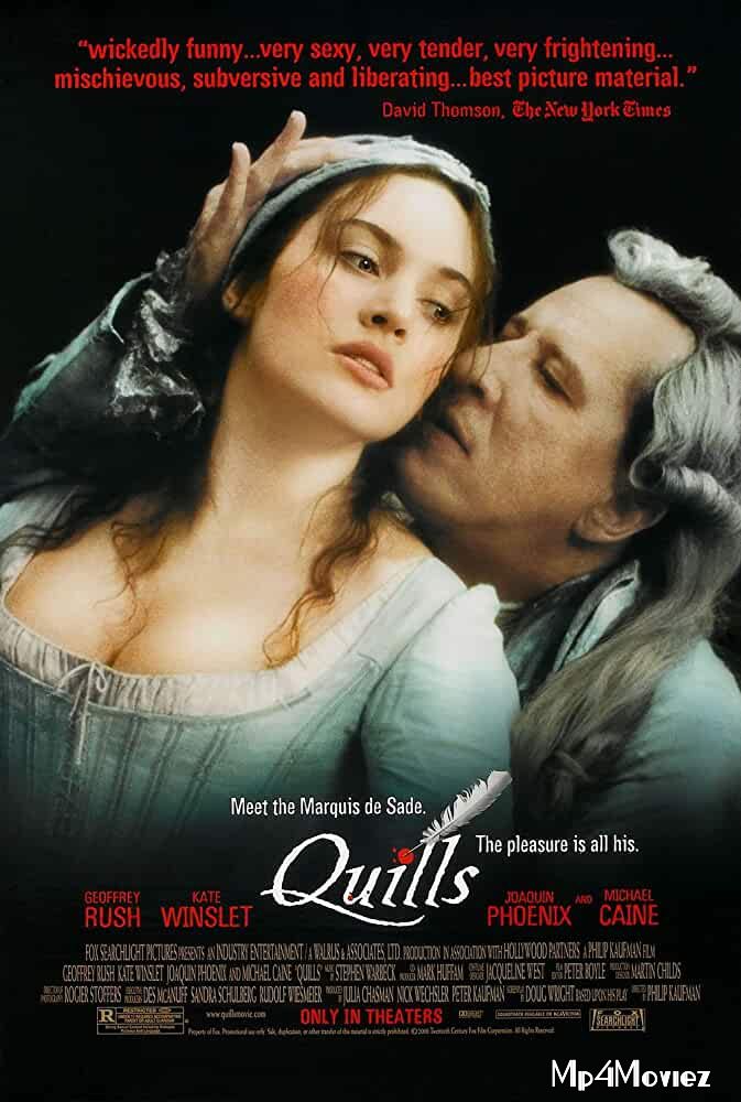 poster of 18ᐩ Quills 2000 English Full Movie