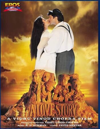 poster of 1942: A Love Story (1994) HDRip