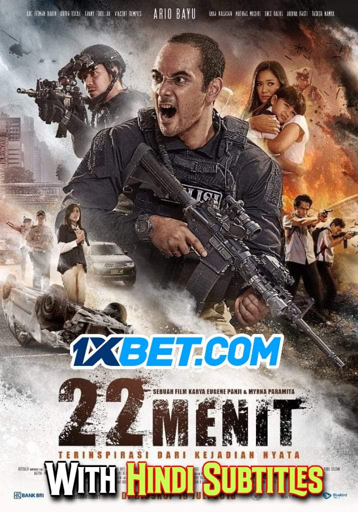 poster of 22 Menit (2018) English (With Hindi Subtitles) WEBRip