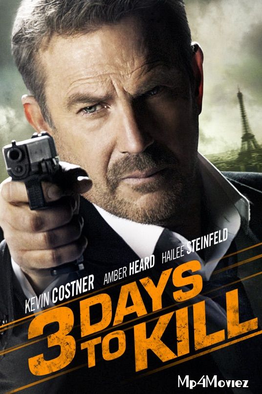 poster of 3 Days to Kill 2014 Hindi Dubbed Full Movie