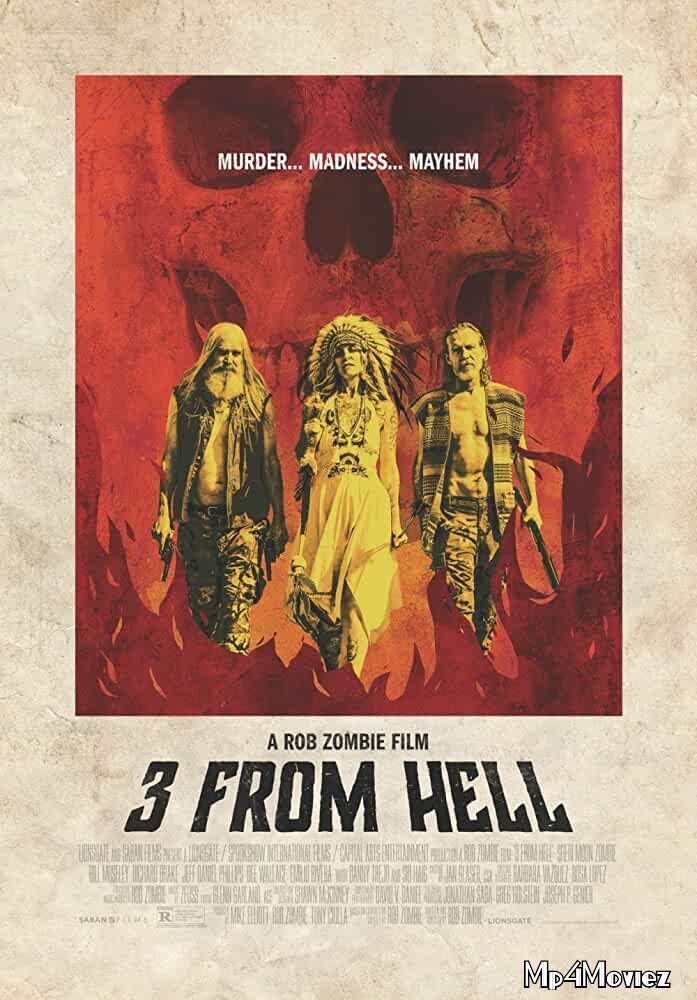 poster of 3 from Hell 2019 Unrated Hindi Dubbed Movie