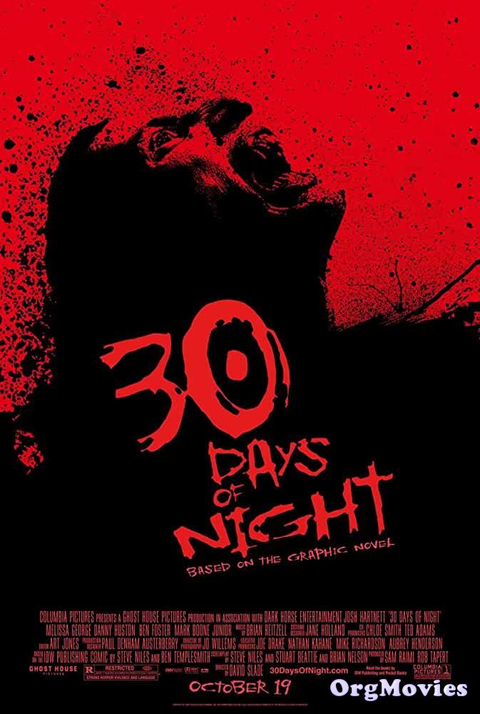 poster of 30 Days of Night 2007 Hindi Dubbed Full Movie