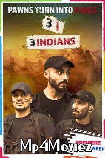 poster of 3I (3 Indians) 2021 Hindi HDRip