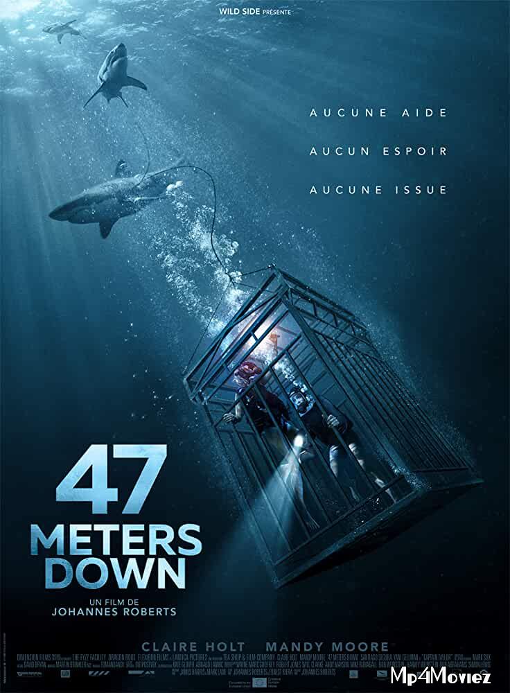 poster of 47 Meters Down 2017 Hindi Dubbed Full Movie