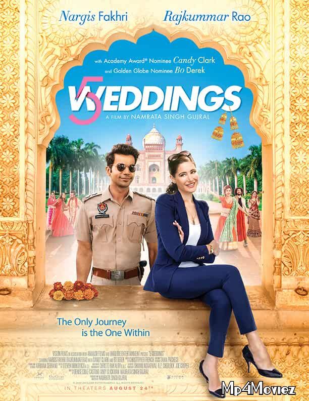 poster of 5 Weddings (2018) Hindi Movie