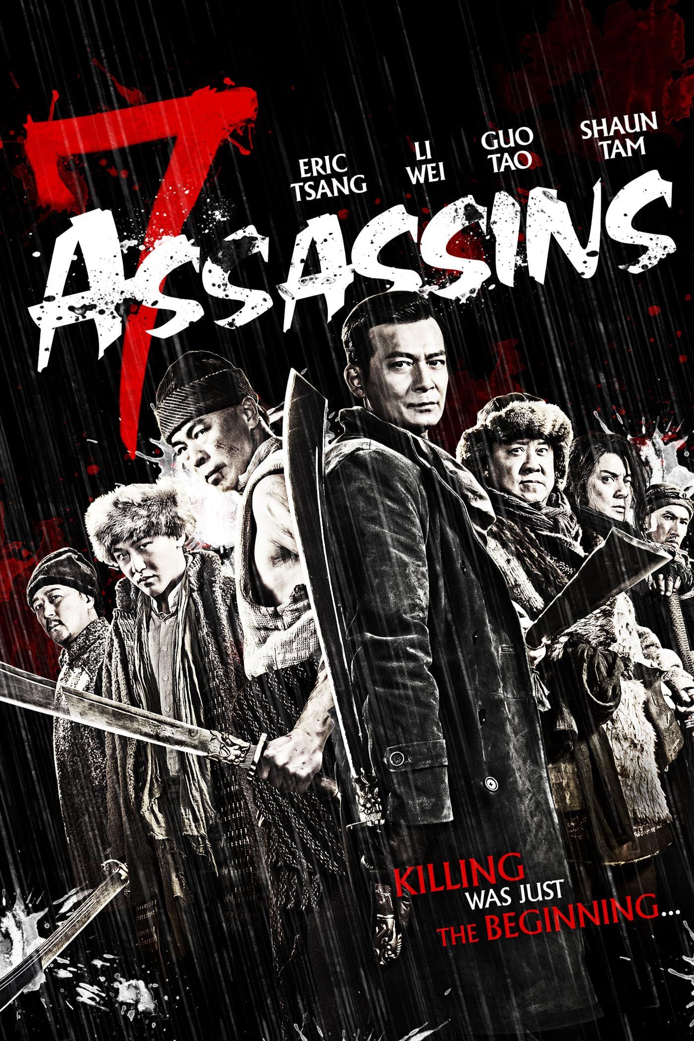 poster of 7 Assassins (2013) Hindi Dubbed Movie