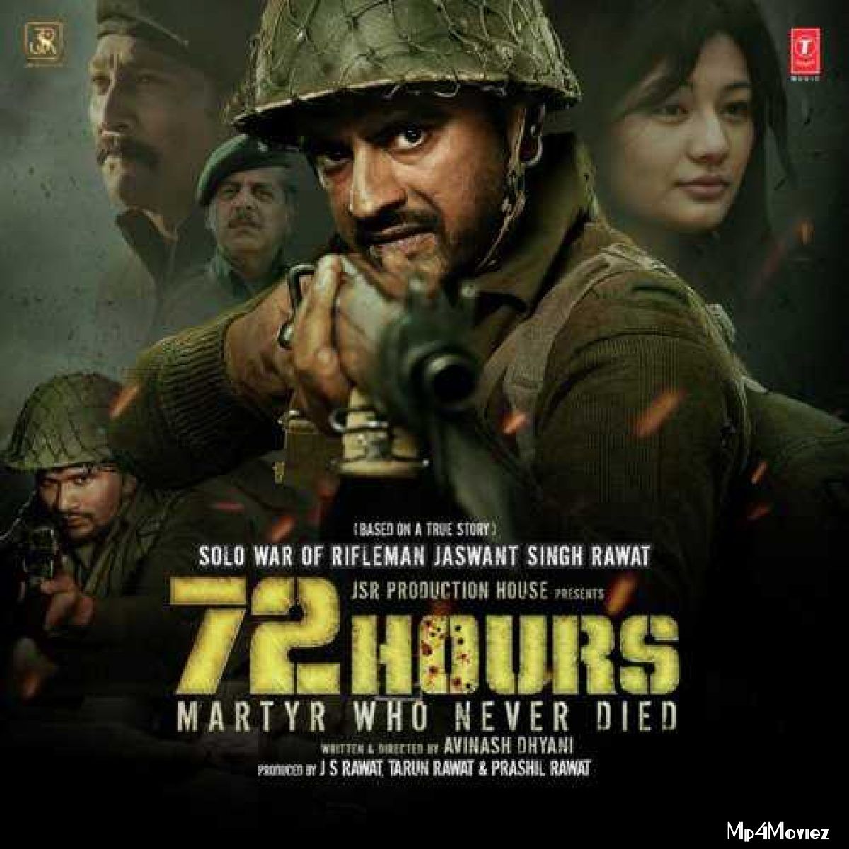 poster of 72 Hours Martyr Who Never Died 2019 Hindi Full Movie