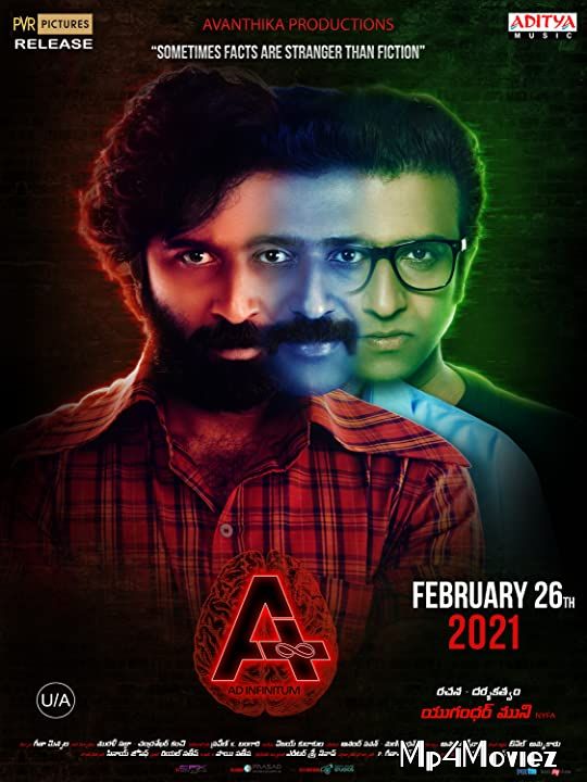 poster of A Ad Infinitum (2021) UNCUT Hindi Dubbed (FanDub) HDRip