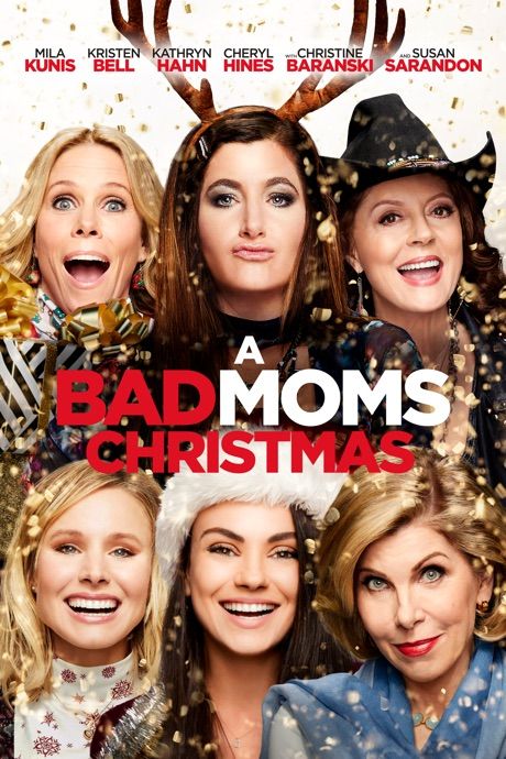 poster of A Bad Moms Christmas (2017) Hindi Dubbed BluRay