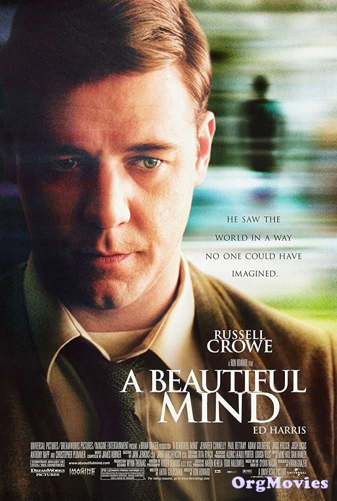 poster of A Beautiful Mind 2001 Hindi Dubbed Full Movie