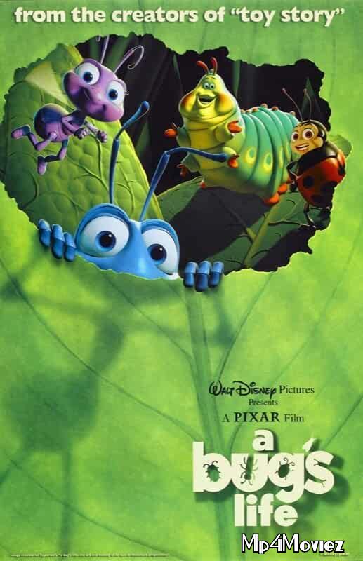 poster of A Bugs Life 1998 Hindi Dubbed Full Movie