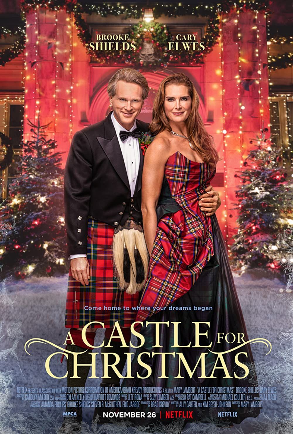 poster of A Castle for Christmas (2021) Hindi Dubbed HDRip