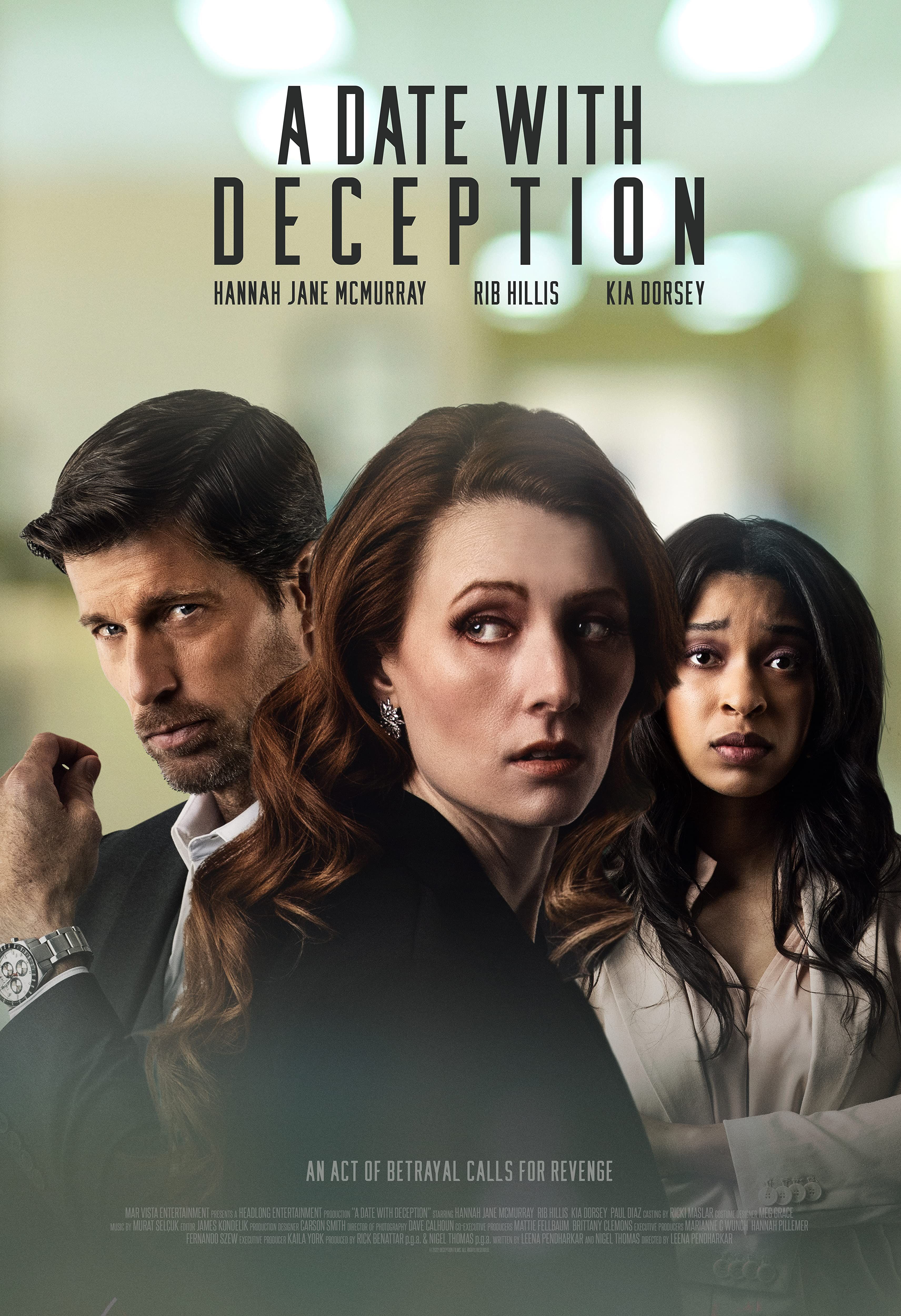 poster of A Date with Deception 2023 Hindi Dubbed (Unofficial) WEBRip