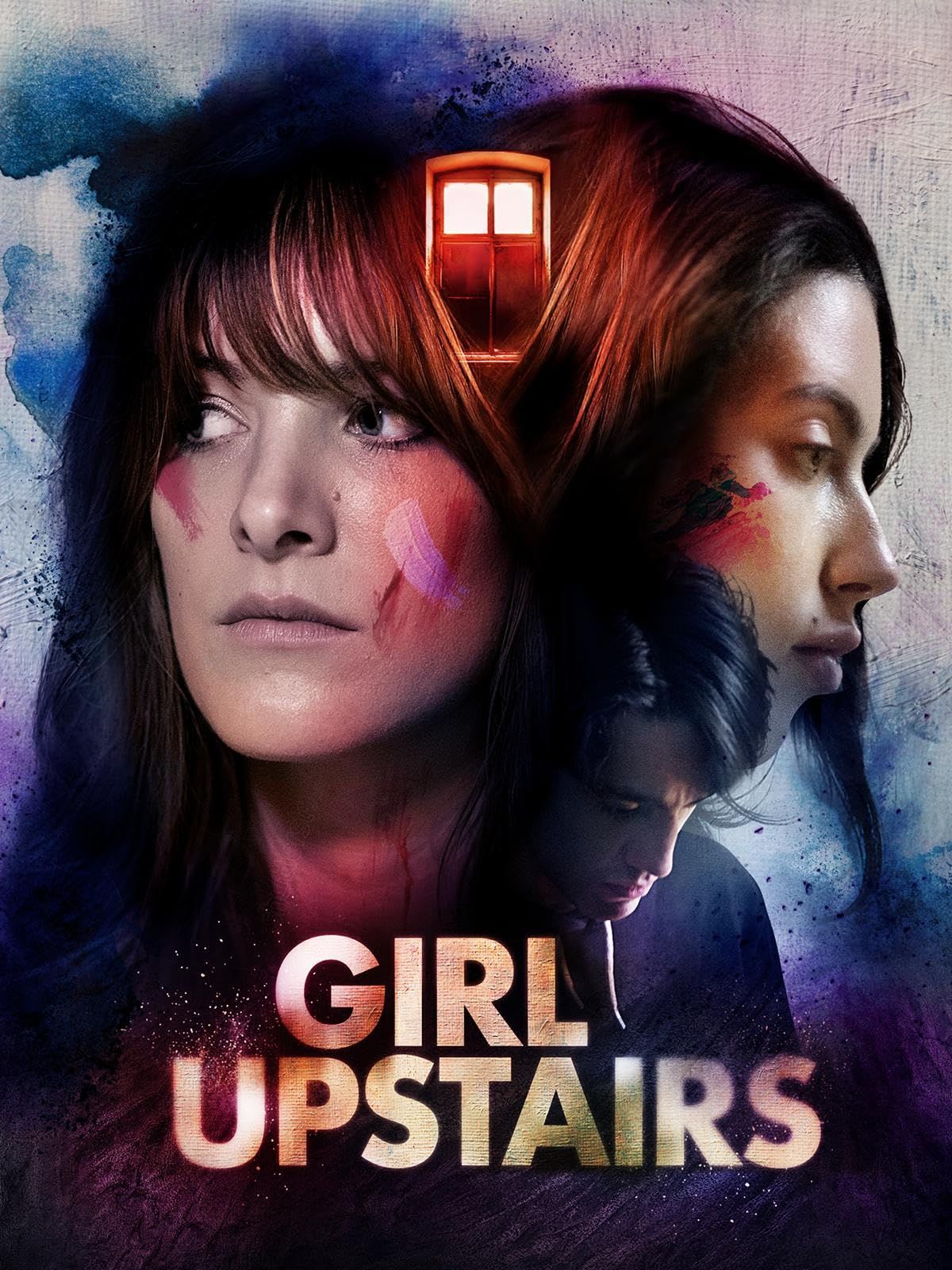 poster of A Girl Upstairs 2024 Hindi (Unofficial) Dubbed