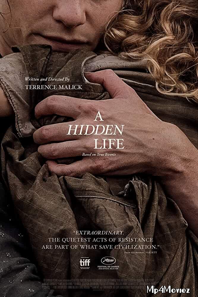 poster of A Hidden Life 2019 Hindi Dubbed Movie