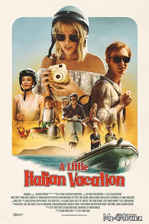 poster of A Little Italian Vacation (2021) English HDRip