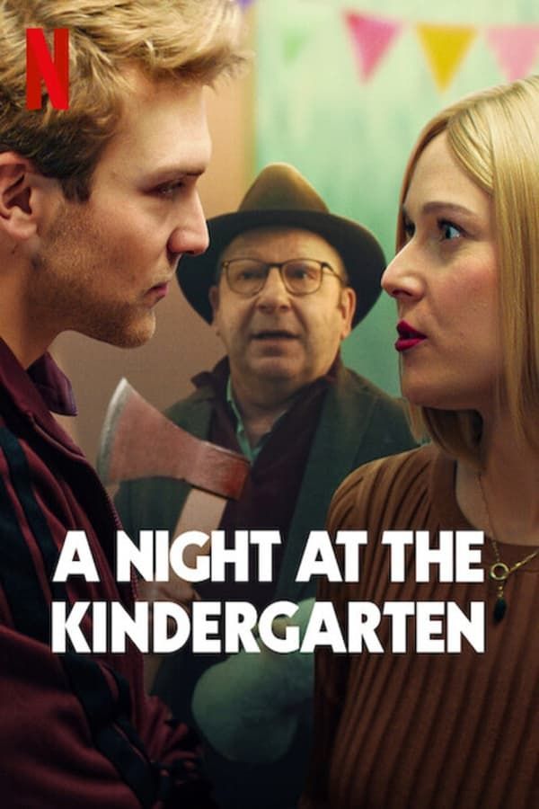 poster of A Night at the Kindergarten (2022) Hindi ORG Dubbed HDRip