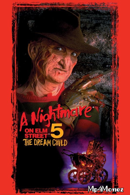 poster of A Nightmare on Elm Street 5: The Dream Child 1989 Hindi Dubbed Movie