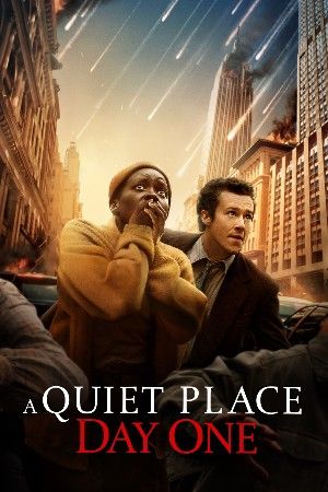 poster of A Quiet Place Day One 2024 Hindi Dubbed Movie