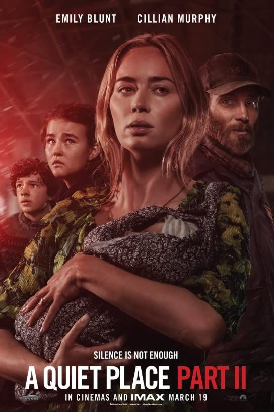 poster of A Quiet Place Part II (2021) Hindi Dubbed HDRip