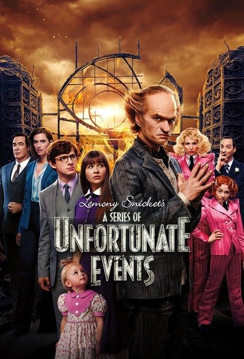 poster of A Series of Unfortunate Events (2004) Hindi Dubbed Movie