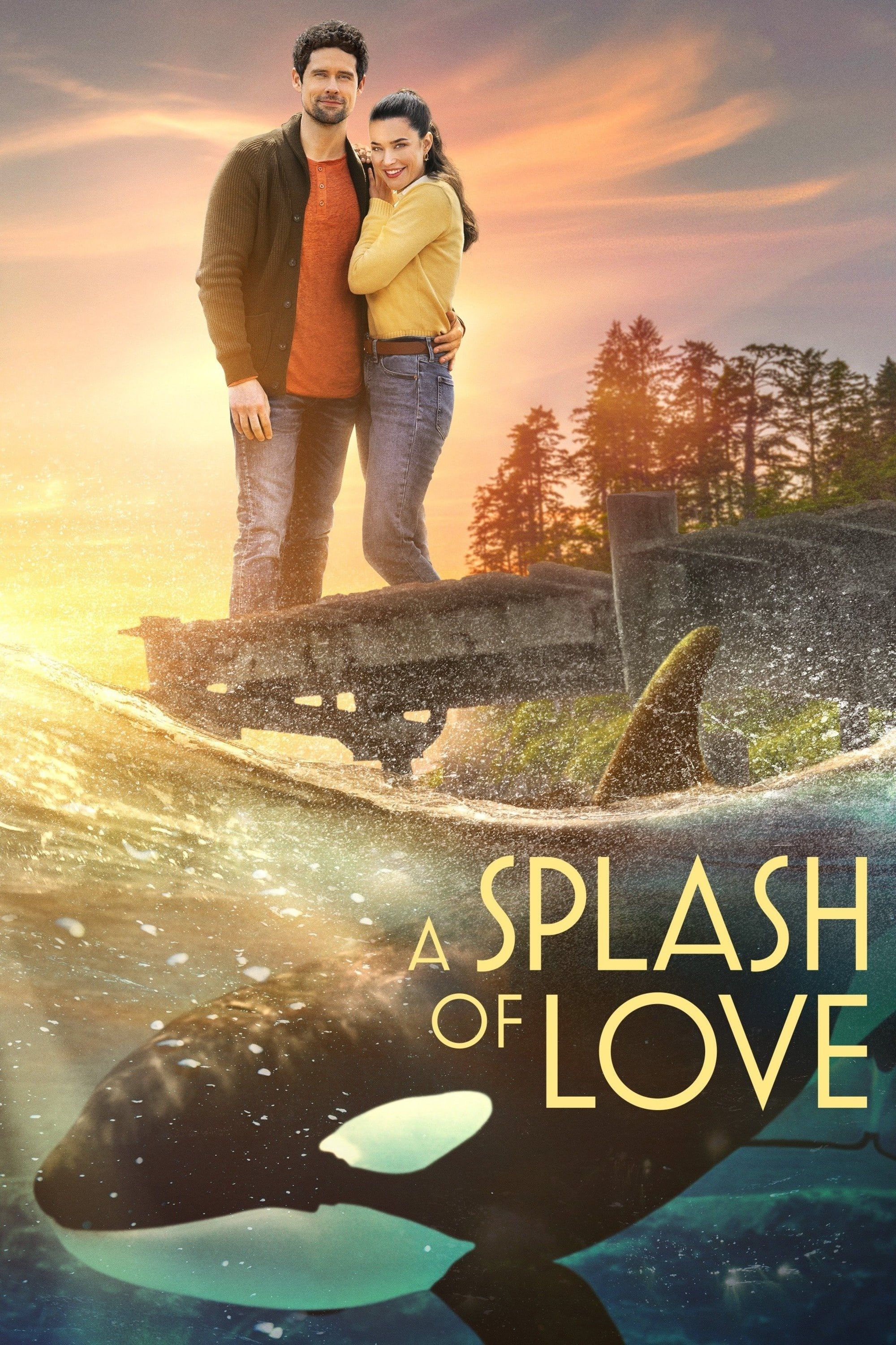 poster of A Splash of Love (2022) Hindi Dubbed (Unofficial) WEBRip