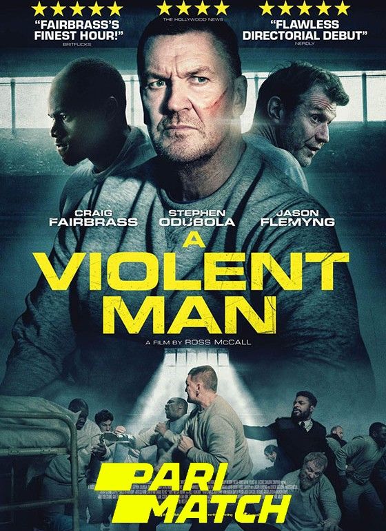 poster of A Violent Man (2022) Hindi (Voice Over) Dubbed WEBRip