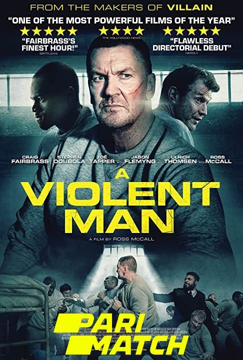 poster of A Violent Man (2022) Tamil (Voice Over) Dubbed WEBRip