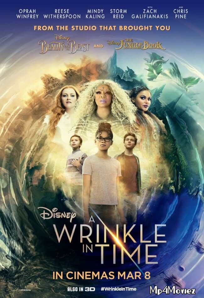 poster of A Wrinkle in Time (2018) Hindi Dubbed BRRip