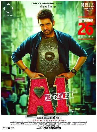 poster of A1: Accused No 1 (2022) Hindi Dubbed HDRip