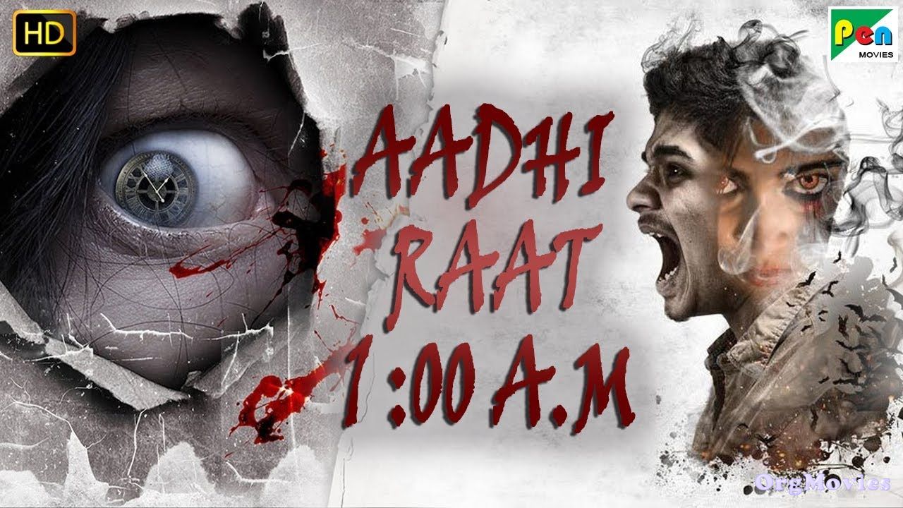 poster of Aadhi Raat 1:00 am 2019 Hindi Dubbed