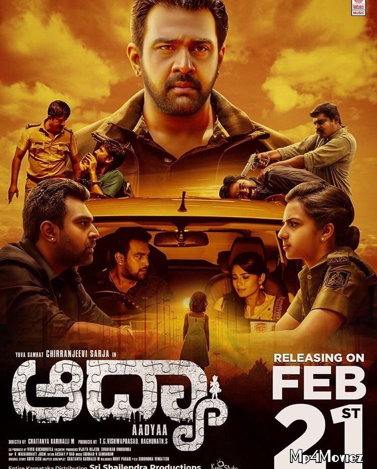 poster of Aadyaa (2021) Hindi Dubbed HDRip