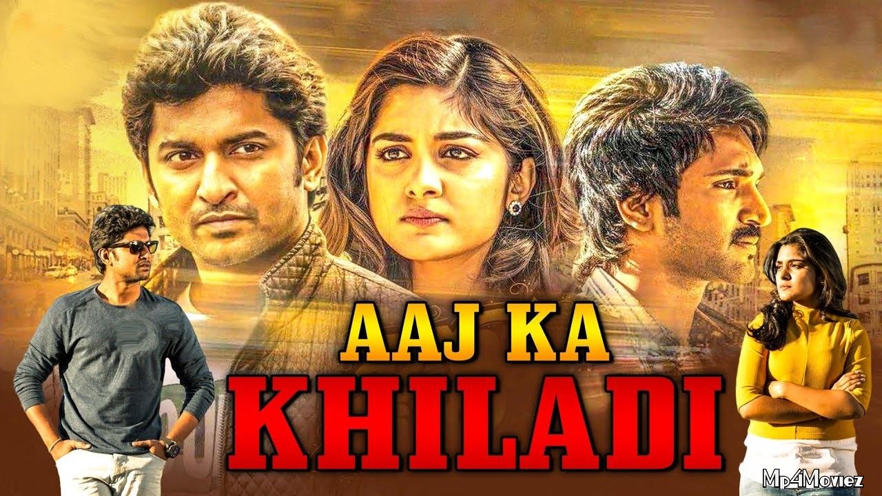 poster of Aaj Ka Khiladi (Ninnu Kori) 2020 Hindi Dubbed Movie