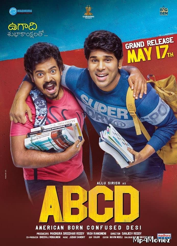 poster of ABCD American Born Confused Desi (2021) UNCUT Hindi Dubbed Movie