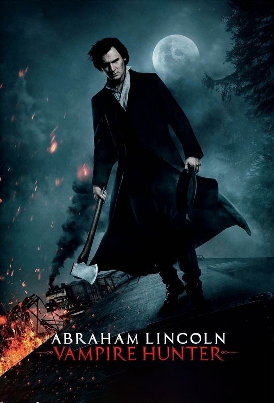 poster of Abraham Lincoln Vampire Hunter (2012) Hindi Dubbed BluRay