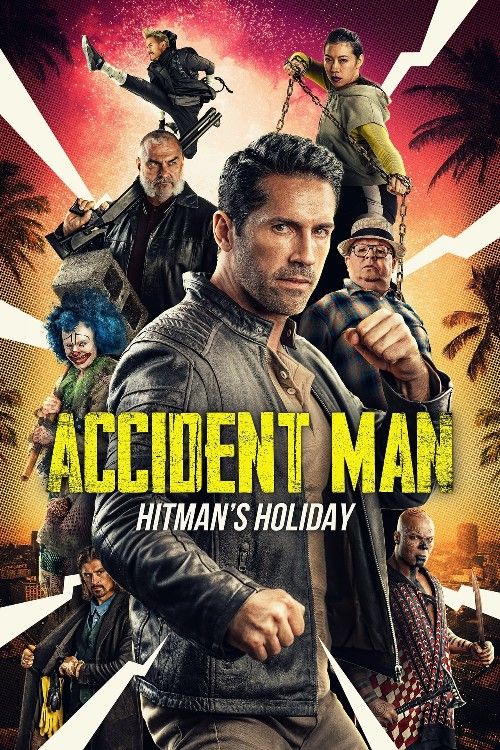 poster of Accident Man: Hitmans Holiday (2022) Hindi Dubbed Movie