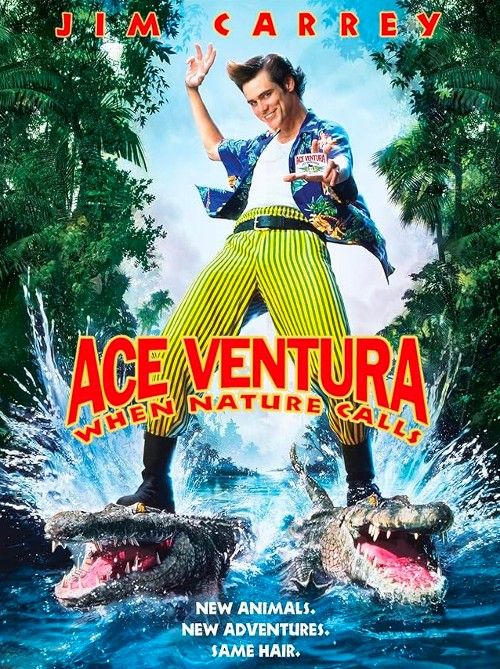 poster of Ace Ventura: When Nature Calls (1995) Hindi Dubbed Movie