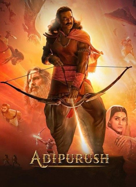 poster of Adipurush (2023) Hindi Dubbed Movie