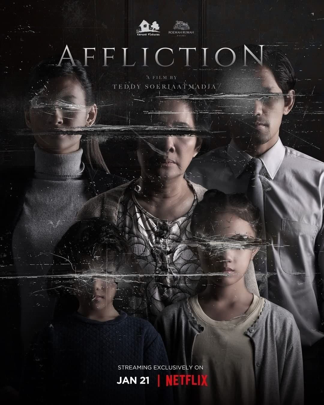 poster of Affliction (2020) Hindi Dubbed (Unofficial) WEBRip