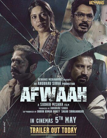 poster of Afwaah (2023) Hindi HDRip