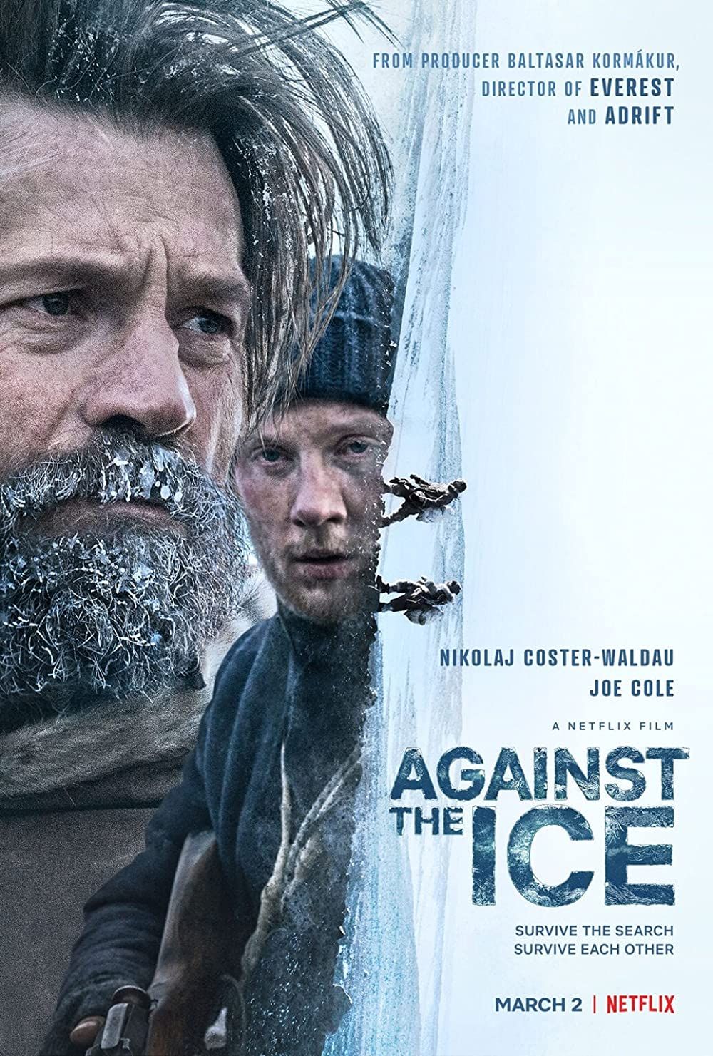 poster of Against the Ice (2022) Hindi Dubbed HDRip