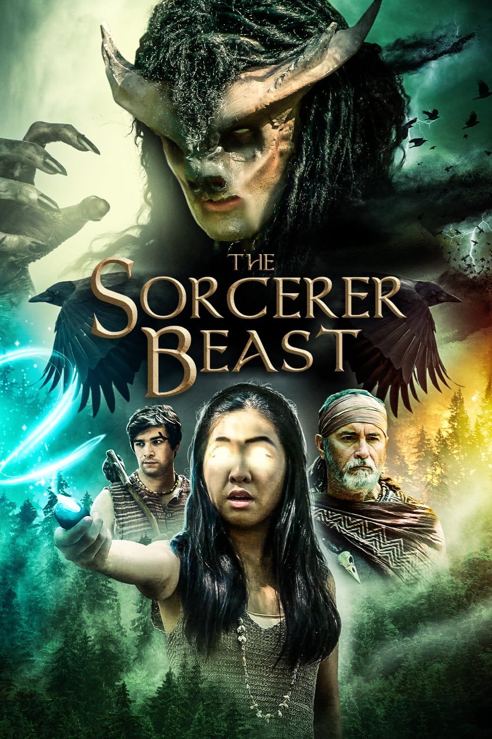 poster of Age of Stone and Sky The Sorcerer Beast (2021) Hindi Dubbed