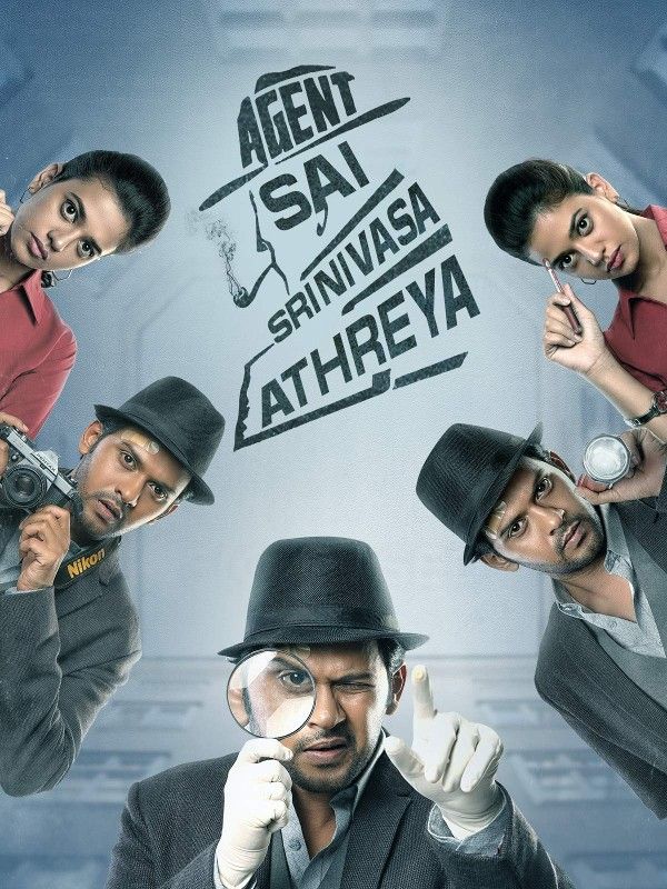 poster of Agent Sai Srinivasa Athreya (2019) Hindi ORG Dubbed HDRip