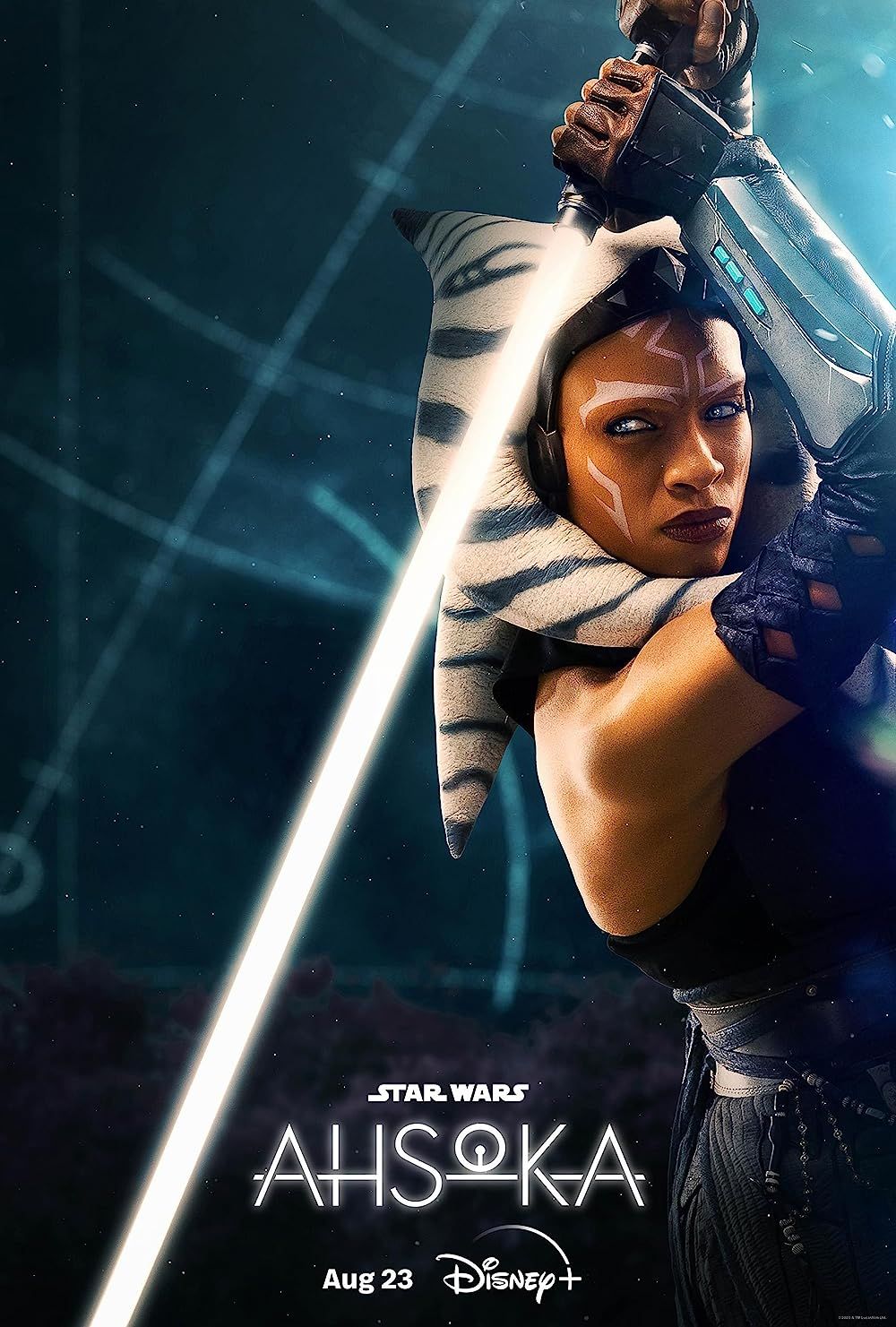 poster of Ahsoka (2023) S01 (Episode 1-2) Hindi Dubbed