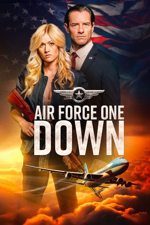 poster of Air Force One Down (2024) English Movie