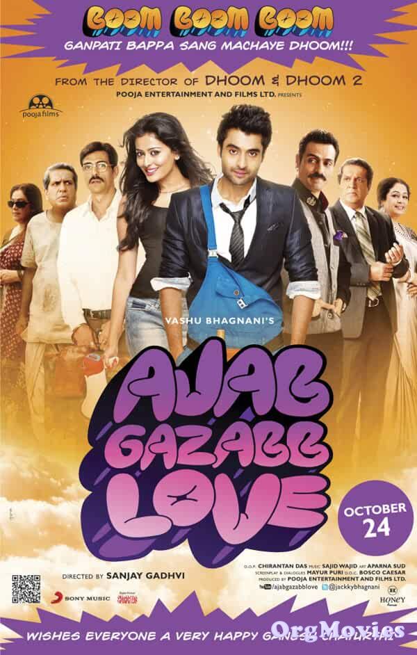 poster of Ajab Gazabb Love 2012 Hindi Full Movie